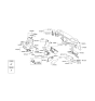 Diagram for 2010 Hyundai Sonata Steering Column Cover - 84851-0A600-HZ