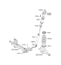 Diagram for 2010 Hyundai Sonata Shock Absorber - 55311-3K640