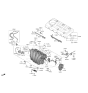 Diagram for Hyundai Genesis Intake Manifold Gasket - 28411-3C622