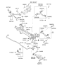 Diagram for 2010 Hyundai Sonata Sway Bar Link - 55530-3K000