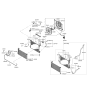 Diagram for Hyundai Sonata Cooling Fan Module - 25385-3K185