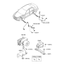 Diagram for 2010 Hyundai Sonata ABS Control Module - 58920-3K500