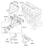 Diagram for 2010 Hyundai Sonata Exhaust Manifold - 28511-2G000