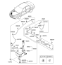 Diagram for 2005 Hyundai Sonata Washer Pump - 98510-3K010