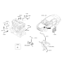 Diagram for 2011 Hyundai Veracruz Knock Sensor - 39320-3C000