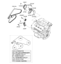 Diagram for Hyundai Sonata Water Pump - 25100-2G600