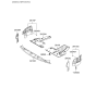 Diagram for 2010 Hyundai Sonata Air Deflector - 29135-3K550