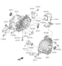 Diagram for Hyundai Sonata Bellhousing - 43115-24303