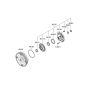 Diagram for 2010 Hyundai Sonata Oil Pump - 46110-3A250