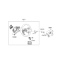 Diagram for 2007 Hyundai Sonata Cruise Control Switch - 96710-3K605-4N