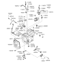 Diagram for 2008 Hyundai Sonata Dipstick - 46580-3A200