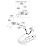 Diagram for Hyundai Elantra Side Marker Light - 87624-3Y000