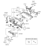 Diagram for 2013 Hyundai Elantra Glove Box - 84510-3Y000-RY