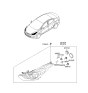 Diagram for 2013 Hyundai Elantra Headlight - 92101-3Y000