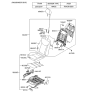 Diagram for 2012 Hyundai Elantra Seat Cushion - 88200-3Y011-PBU