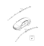 Diagram for Hyundai Elantra Air Bag - 85020-3Y600