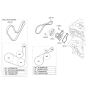 Diagram for 2013 Hyundai Elantra Drive Belt - 25212-2E720