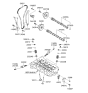 Diagram for 2014 Hyundai Elantra Camshaft - 24200-2E110