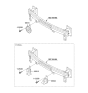 Diagram for 2012 Hyundai Elantra Horn - 96610-3X000