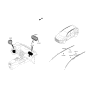 Diagram for 2022 Hyundai Tucson Air Bag - 80100-N9500-NNB