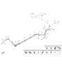 Diagram for Hyundai Tucson Crankcase Breather Hose - 31456-N9100