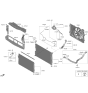 Diagram for Hyundai Tucson Coolant Reservoir - 25430-P2500