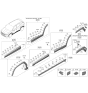 Diagram for Hyundai Tucson Door Moldings - 87732-N9000-CA