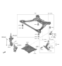 Diagram for 2022 Hyundai Tucson Control Arm Bushing - 54584-N9000