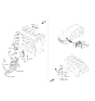 Diagram for 2022 Hyundai Santa Cruz Crankshaft Position Sensor - 39180-2S000