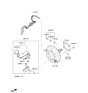 Diagram for Hyundai Tucson Brake Booster Vacuum Hose - 59130-N9000