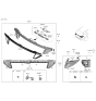 Diagram for 2023 Hyundai Tucson Tail Light - 92402-N9150