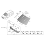 Diagram for 2022 Hyundai Tucson Windshield - 86111-N9090