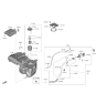 Diagram for Hyundai Tucson Canister Purge Valve - 31453-N9000