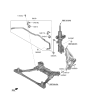 Diagram for Hyundai Tucson Sway Bar Kit - 54810-N9000