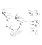 Diagram for Hyundai Tucson Ignition Switch - 81910-N9020