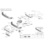 Diagram for 2023 Hyundai Tucson Side Marker Light - 92405-N9000