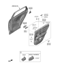 Diagram for 2022 Hyundai Tucson Door Handle - 83610-N9000-LM5