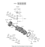 Diagram for 2023 Hyundai Tucson Piston - 23410-2S100