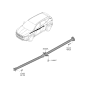 Diagram for Hyundai Tucson Drive Shaft - 49300-N9000