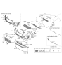 Diagram for 2022 Hyundai Tucson License Plate - 86529-N9010