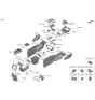 Diagram for 2022 Hyundai Tucson Cup Holder - 84670-N9000-NNB