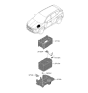 Diagram for 2022 Hyundai Tucson Battery Tray - 37150-N9000