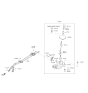 Diagram for Hyundai Elantra GT Shift Knob - 43711-F2300-TRY