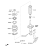 Diagram for 2019 Hyundai Elantra GT Coil Springs - 54630-G3AB0