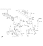 Diagram for 2019 Hyundai Elantra GT Sway Bar Kit - 55510-G2100