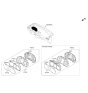 Diagram for 2018 Hyundai Elantra GT Instrument Cluster - 94011-G3511