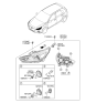 Diagram for 2018 Hyundai Elantra GT Light Socket - 92166-G2000