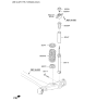 Diagram for Hyundai Veloster Shock And Strut Mount - 55330-G2100