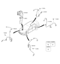 Diagram for Hyundai Elantra GT ABS Sensor - 91920-G3000