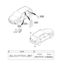 Diagram for 2020 Hyundai Elantra GT Door Moldings - 86363-G3000